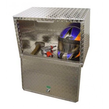 Diamond Plate Overhead Cabinet - 24"