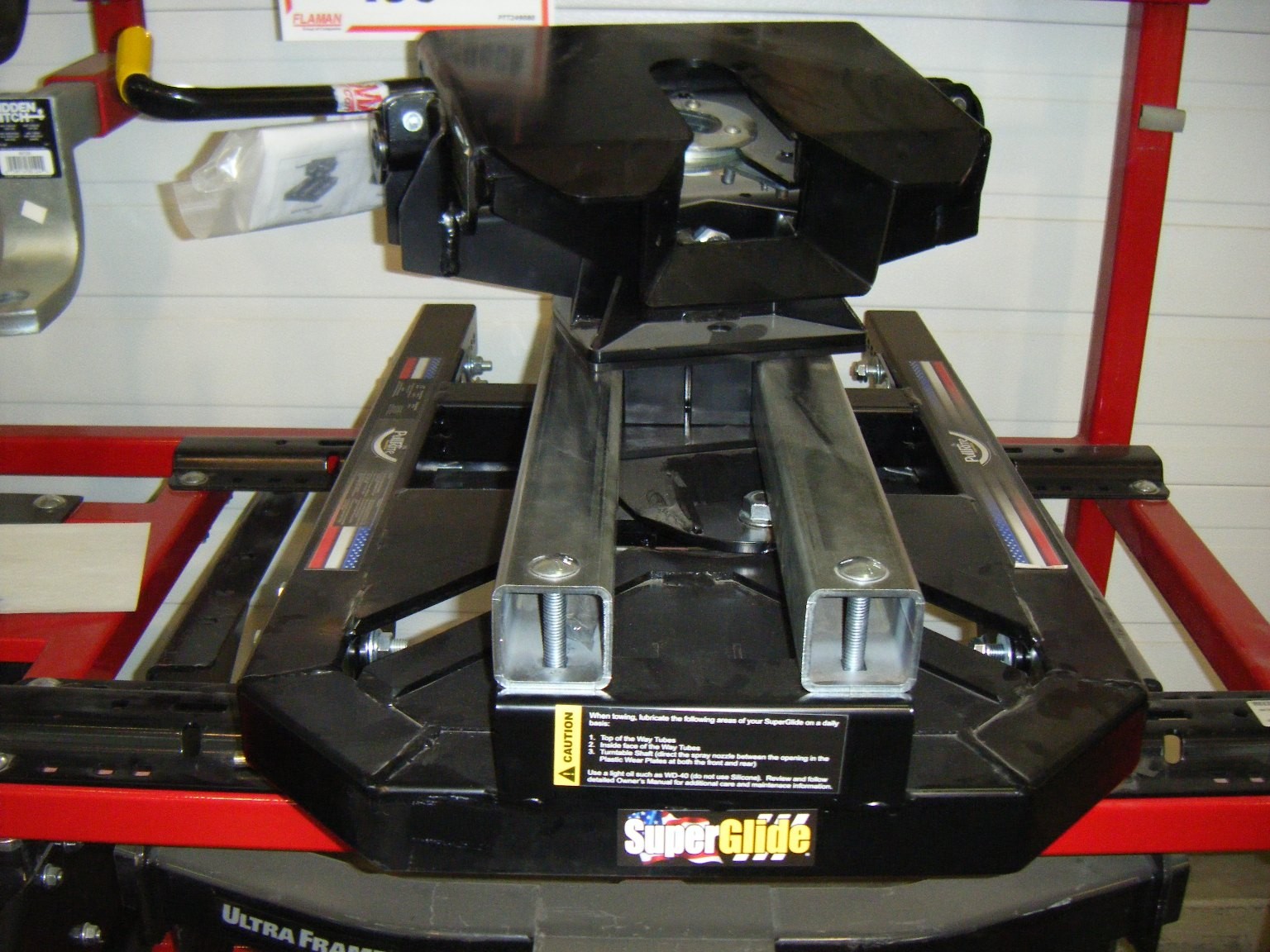 Flaman Parts 15,000 lb Auto Slide 5th Wheel Hitch Hitches Vehicle