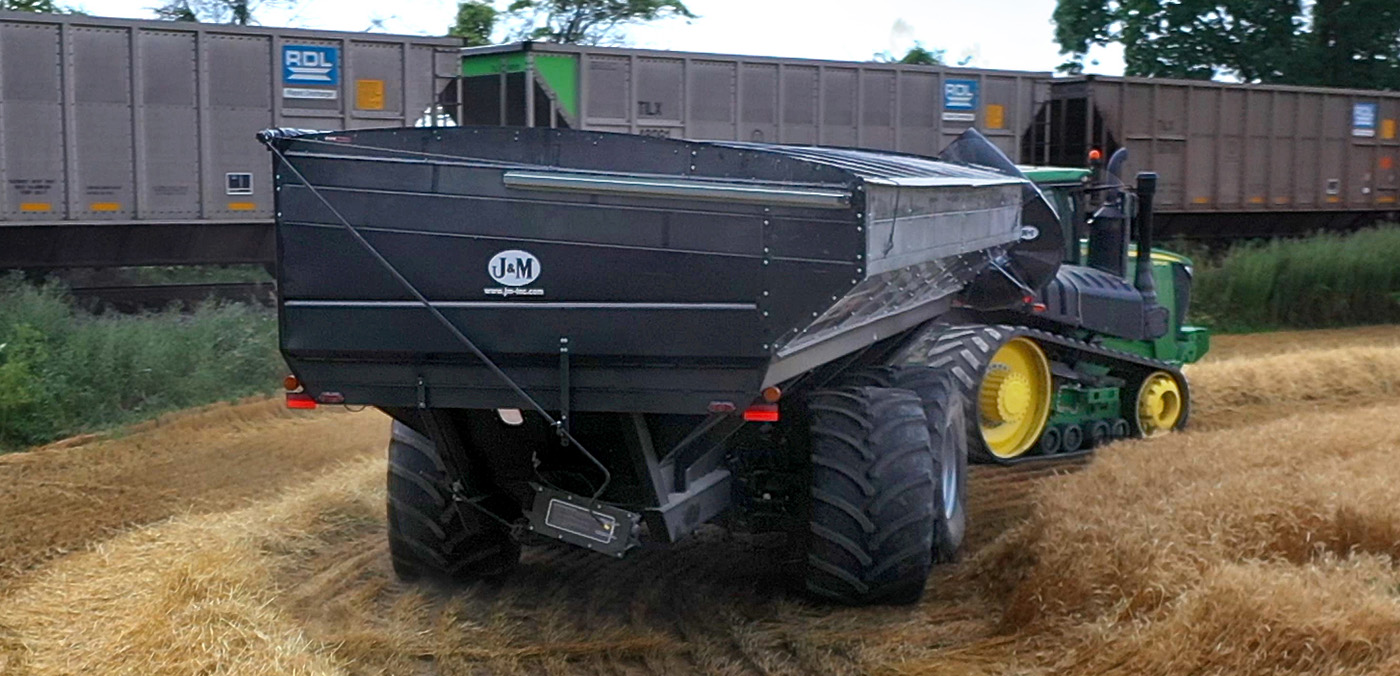Is the J&M Inline Tandem Axle Grain Cart Right for You? | Blog | Flaman ...