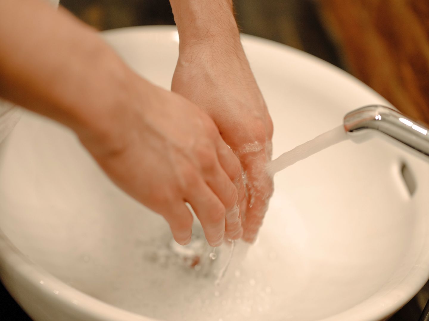 hand washing