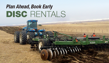 Plan Ahead Book Early Disc Rentals